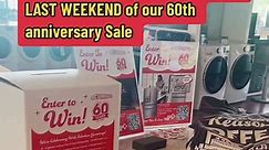 Come in and Celebrate our 60th Anniversary Sale!! #ChadTheDad #ShopWithChad #ABCDeals #abcwarehouse #CapCut