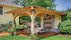 Patio With Pergola And Fire Pit Ideas