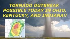 BREAKING: Severe Weather Outbreak Likely in Parts of Indiana, Kentucky, and Ohio on Tuesday 4/2