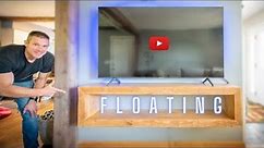 DIY How to Build Floating TV Stand