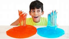 Jason Pretend Play with Slime and Water Balloons