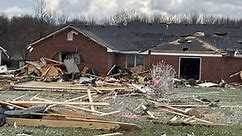 Tornado and hail leave extensive damage in multiple Kentucky, Indiana counties