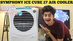 Best Air Cooler Under 5000🔥 | Symphony Ice Cube 27 Personal Air Cooler For Home with Powerful Fan