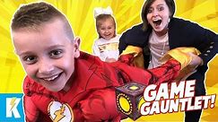 Superhero Game Gauntlet + New Mystery Box Clues | KidCity