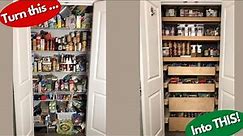 DIY Pantry Makeover | Make Better Use Of Kitchen Storage Space