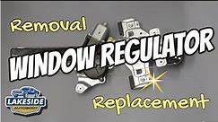 How to Remove & Replace a Window Regulator - Car/Truck