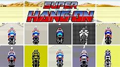 Super Hang-On - Versions Comparison (HD 60 FPS)