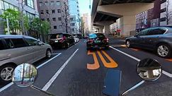 April morning 2024 Honda Squash to work in Tokyo