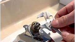 repairing a moen faucet with a new 1200 cartridge #plumber #diy | Evan Berns