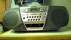 SOLD - eBay Item Demo - Sony CFD-S22 CD Player Boombox