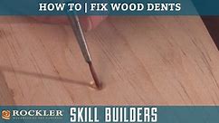 How to Fix and Repair Dents in Wood | Rockler Skill Builders