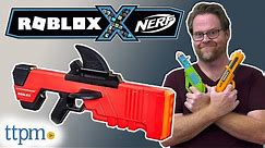 *NERF X ROBLOX* MM2 Shark Seeker + Jailbreak Armory Blasters Review!