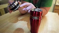 Using and Caring for your Thermos Stainless King 16 oz. Travel Tumbler