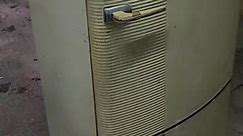 PART 2- Results of an old #refrigerator getting plugged in for the first time since 1973. #antique #1940s #1950s