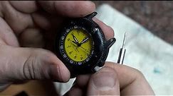 How to Remove, Polish and Buff Out Scratches From Watch Crystal | LUMINOX US NAVY SEALS WATCH