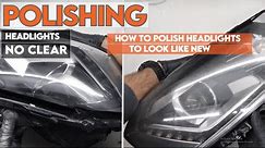 How To Restore Headlights No Clear Coat DIY