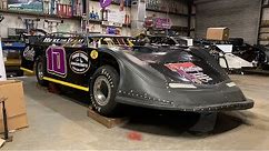 Making old look new again / Installing a new body on the Super Late Model