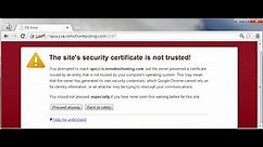 How to Fix SSL Error in Google Chrome - SSL connection error fix HD