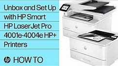 How to unbox & set up | HP Smart Tank 210, 580, 590, 5100 printers | HP Printers | HP Support