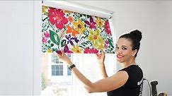 How to Make Roller Shades with Blackout Fabric for Windows! - Thrift Diving