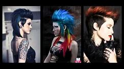 25 Exceptional Punk Hairstyles for Women!