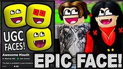 HOW TO RE-MAKE EVERY EPIC FACE ON ROBLOX! USING UGC ACCESSORIES!
