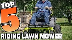 Top 5 Best Riding Lawn Mowers in 2024 | In-Depth Reviews & Buying Guide