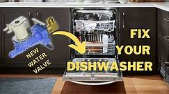 How to Replace Dishwasher Water Valve – Fix Your Dishwasher – Easy DIY