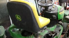 How to fix Your John Deere Mower Not Running Good and Engine Service.