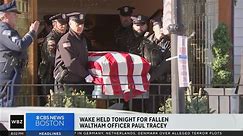 Wake held for fallen Waltham police officer Paul Tracey