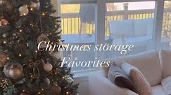 Christmas storage tips.