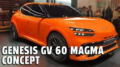 Genesis GV60 Magma Concept First Look : High Performance Meets Style
