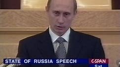 Russian President Address