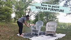 How to Paint Wicker Furniture so that it Lasts for Years