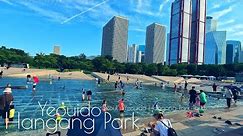 [4k] Yeouido Hangang Park, the nature of Seoul's city / Lovely walking tour in Korea