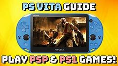 Guide: PSP and PS1 games on the PS Vita (Adrenaline) - The GamePad Gamer