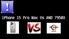 iPhone 15 Pro Max vs 7950X (Play! PS2 Emulator)