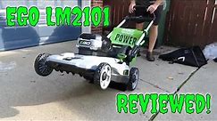 EGO Power LM2101 56v 21 inch Cordless Lawn Mower Review - And UnBoxing Too!