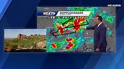 Tornado warning in Adair County