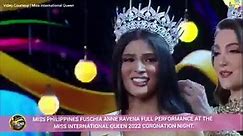 WATCH | Miss International Queen 2022 FUSCHIA ANNE RAVENA | Full Performance