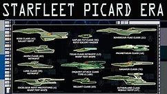 Star Trek Picard Era Starfleet Ship Numbers & Size Composition