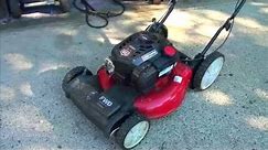 common CRAFTSMAN Lawnmower FRONT WHEELS Stopped TURNING . PROBLEMS with self