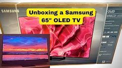 Unboxing Samsung OLED 65" TV