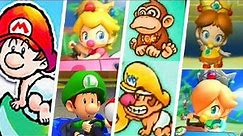 Evolution of Super Mario Baby Characters (1995 - 2018)