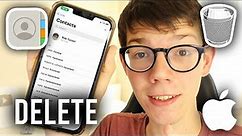 How To Delete Multiple Contacts On iPhone At Once - Full Guide