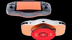 PlayStation One-inspired Handheld Console has a Built-in Disc Reader for Offline Gaming On-The-Go - Yanko Design