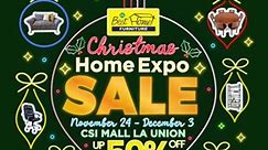 𝗖𝗦𝗶 𝗦an 𝗙ernando 𝗟a 𝗨nion Best Home Furniture Christmas Expo Sale happening from November 24 to December 3, 2023! See you at The Atrium! 💚 #𝗖𝗦𝗶ChristmasHomeExpoSale #OurHappy𝗖𝗦𝗶ty #HappyToServe #Intayon𝗖𝗦𝗶𝗦an𝗙ernando𝗟a𝗨nion | CSI Mall La Union