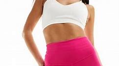 Nike Training high rise 7 inch legging shorts in fierce pink | ASOS