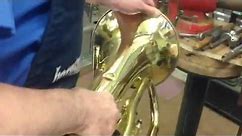 Removing Dents from Brass Instruments