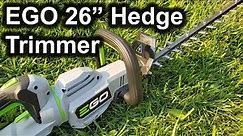EGO Carbon Fiber 26" Cordless 56V Hedge Trimmer Review